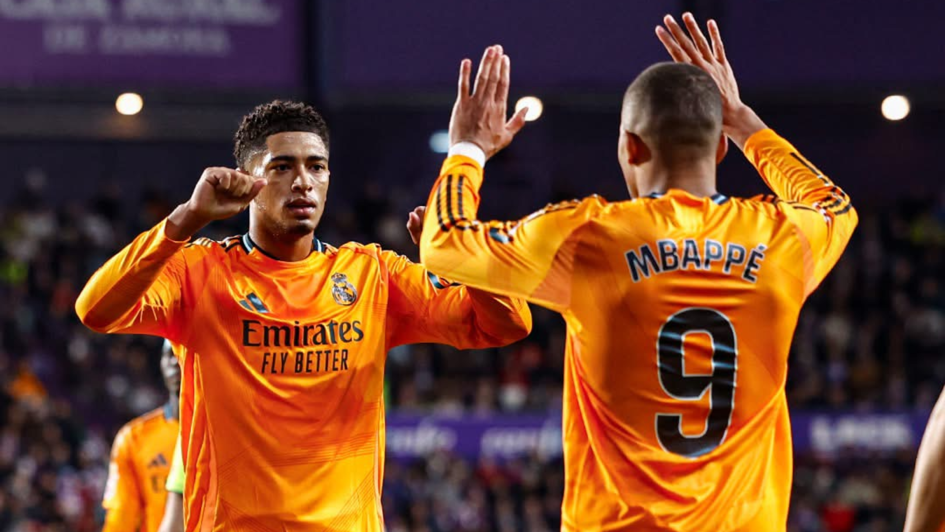 “Real Madrid’s Dominant 3-0 Victory Over Valladolid: Mbappé’s Stunning Hat-Trick and Bellingham’s Brilliant Masterclass Propel Los Blancos to New Heights”